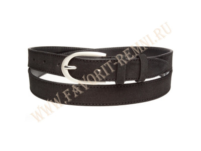 Ремень  BLACK TORTOISE арт. 0770420000104  25 мм, натуральный нубук